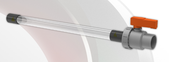 Sifon pro odvod kondenzátu 25mm ŠEDÝ